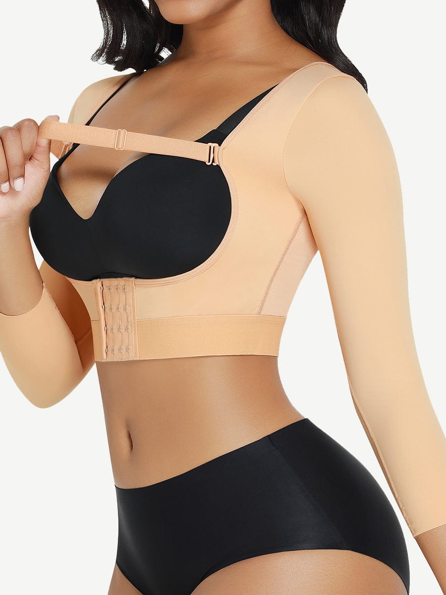 Natural Postsurgical Shaping Anti-Shake Chest Elastic Hook Adjustment Top Breathable Shaperwear