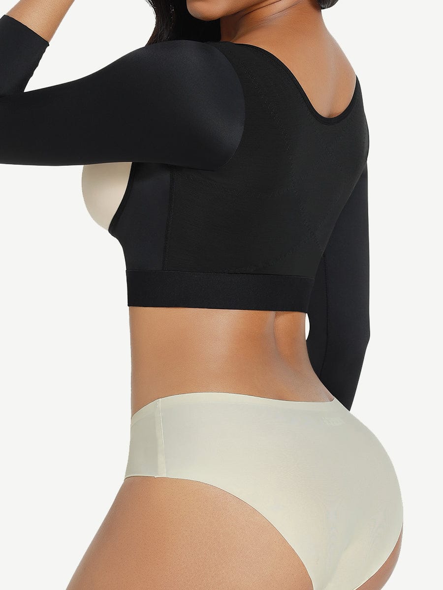 Natural Postsurgical Shaping Anti-Shake Chest Elastic Hook Adjustment Top Breathable Shaperwear