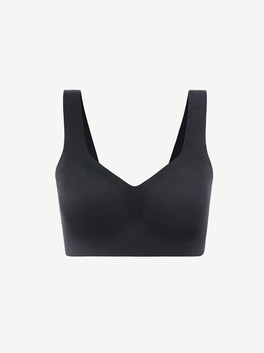 Soft-Touch Smoothing Fabric Fashion Elasticity Seamless Bra Lightweight