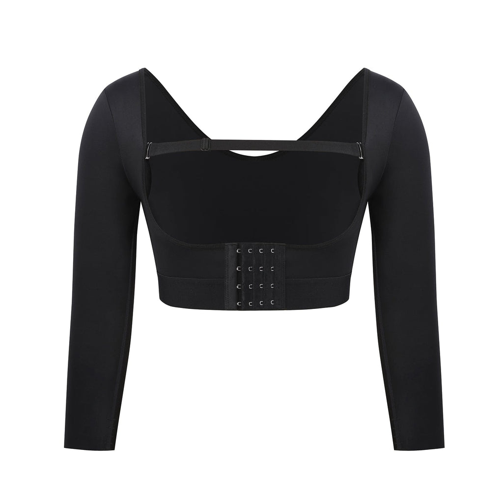 Natural Postsurgical Shaping Anti-Shake Chest Elastic Hook Adjustment Top Breathable Shaperwear