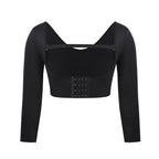 Natural Postsurgical Shaping Anti-Shake Chest Elastic Hook Adjustment Top Breathable Shaperwear