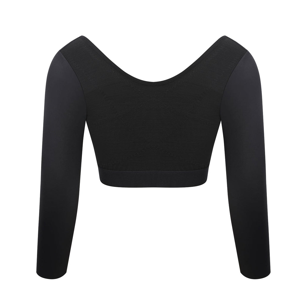 Natural Postsurgical Shaping Anti-Shake Chest Elastic Hook Adjustment Top Breathable Shaperwear