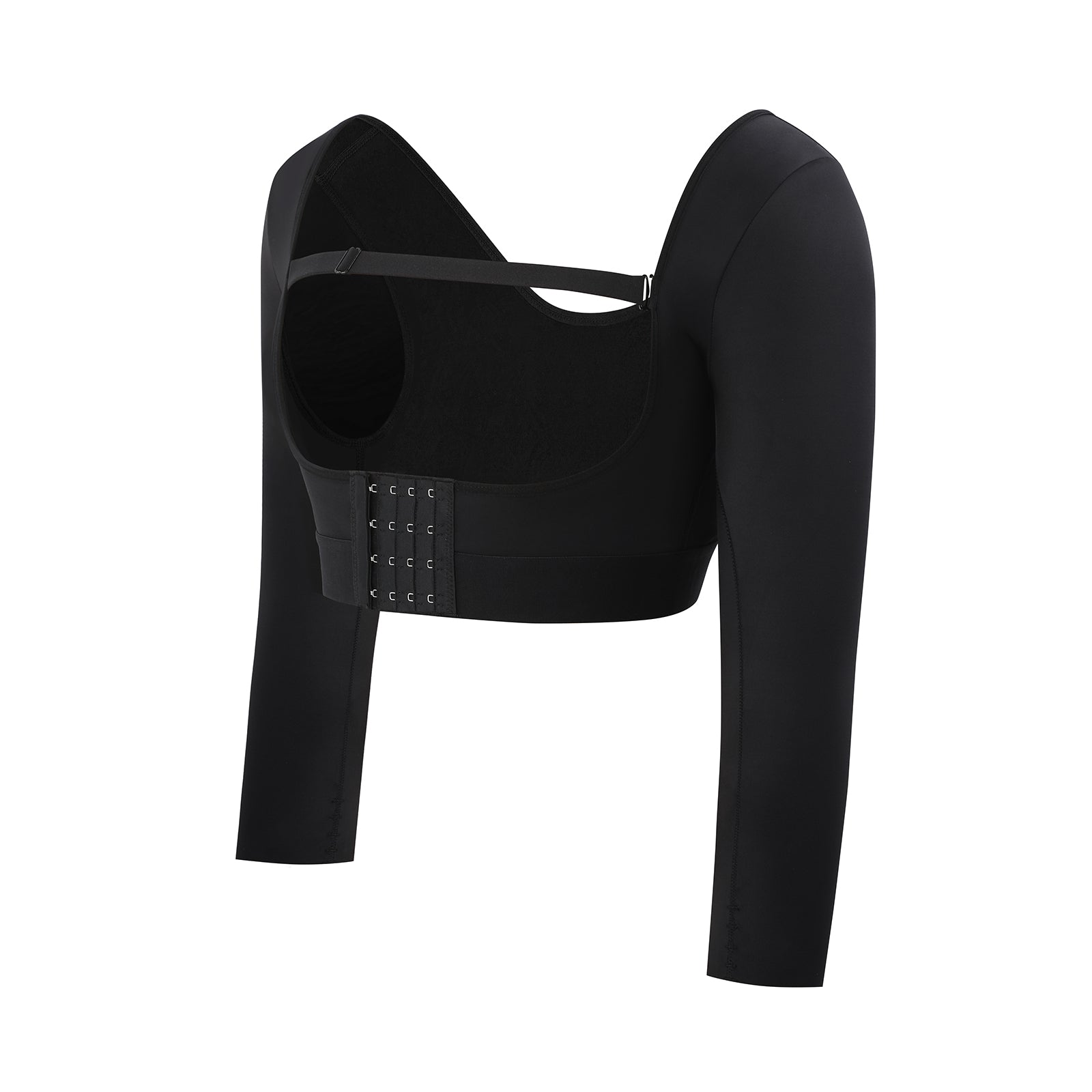 Natural Postsurgical Shaping Anti-Shake Chest Elastic Hook Adjustment Top Breathable Shaperwear