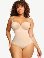 Fancy Cupped Panty Bodysuit
