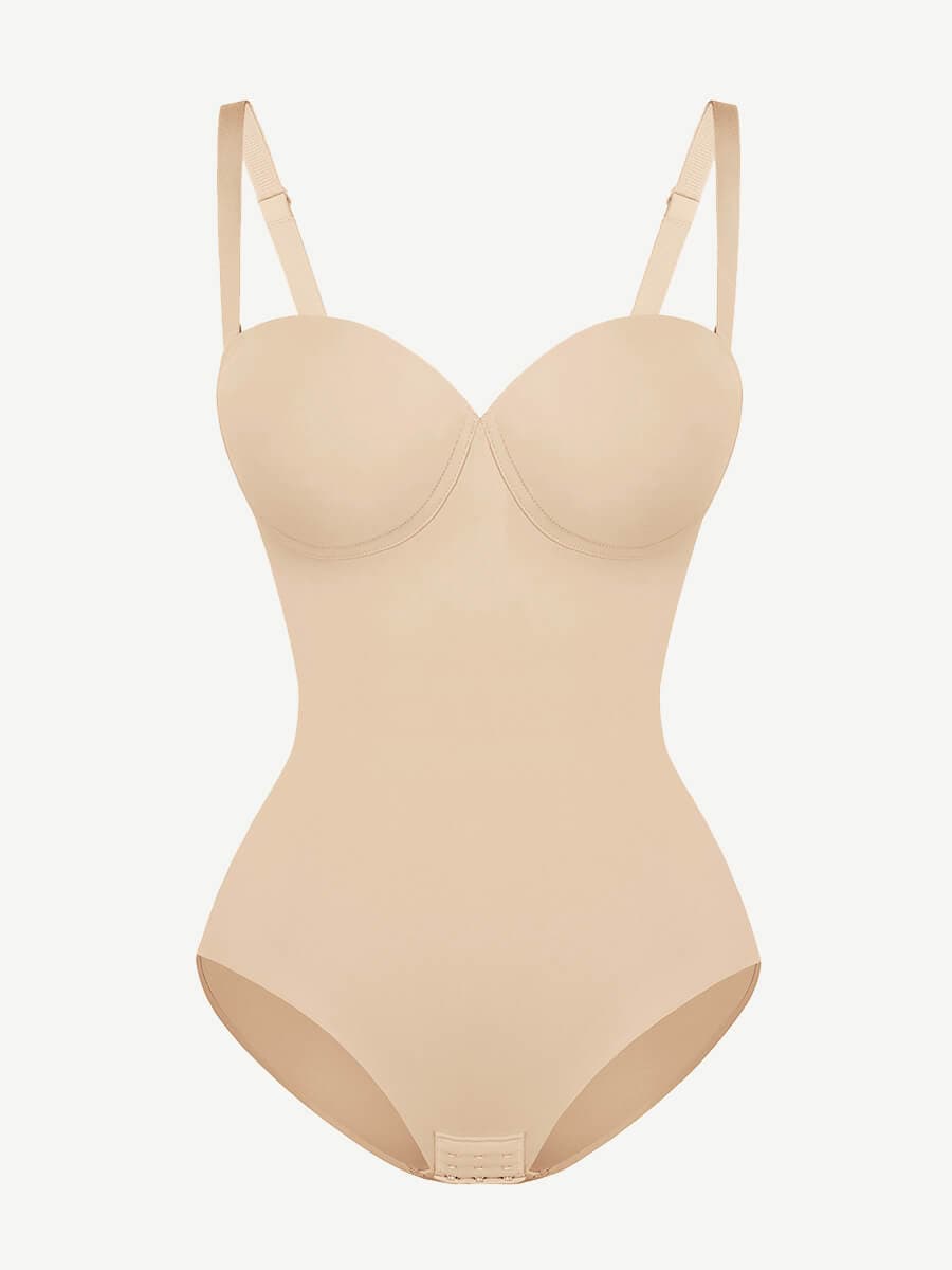 Fancy Cupped Panty Bodysuit