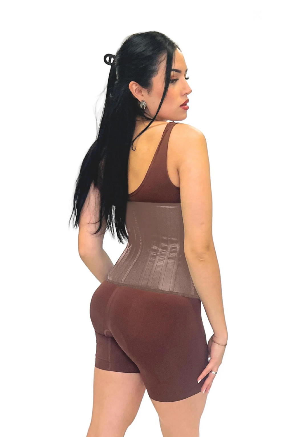 Tight Core Waist Trainer 25 Steel - Cappuccino Edition
