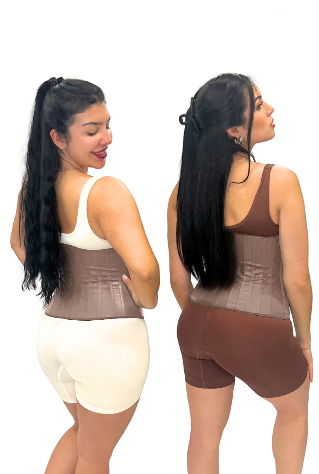 Tight Core Waist Trainer 25 Steel - Cappuccino Edition