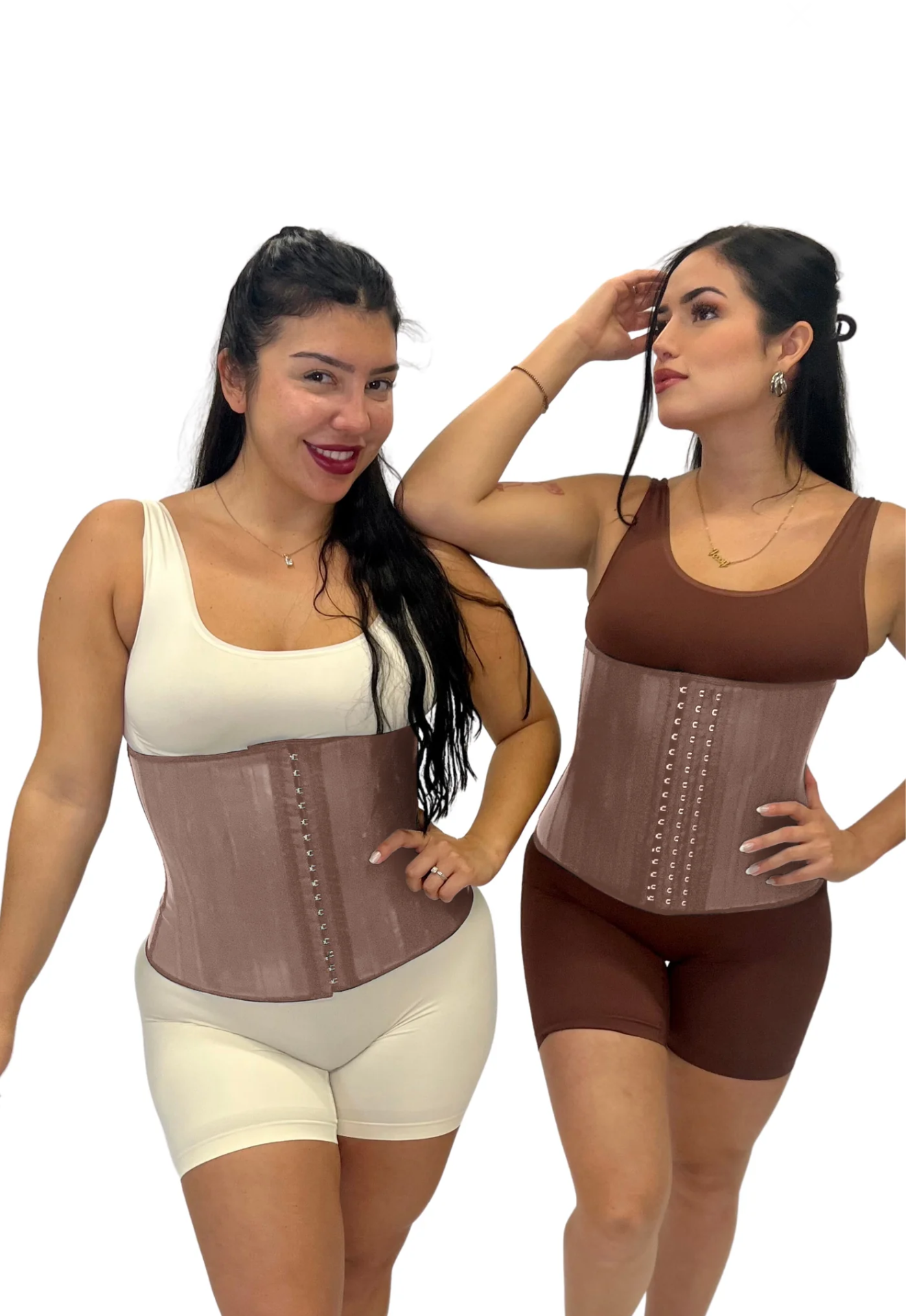 Tight Core Waist Trainer 25 Steel - Cappuccino Edition