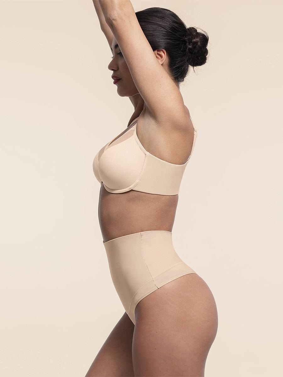 Sexy Mesh Full Coverage Unlined Underwire Bra with Adjustable Straps