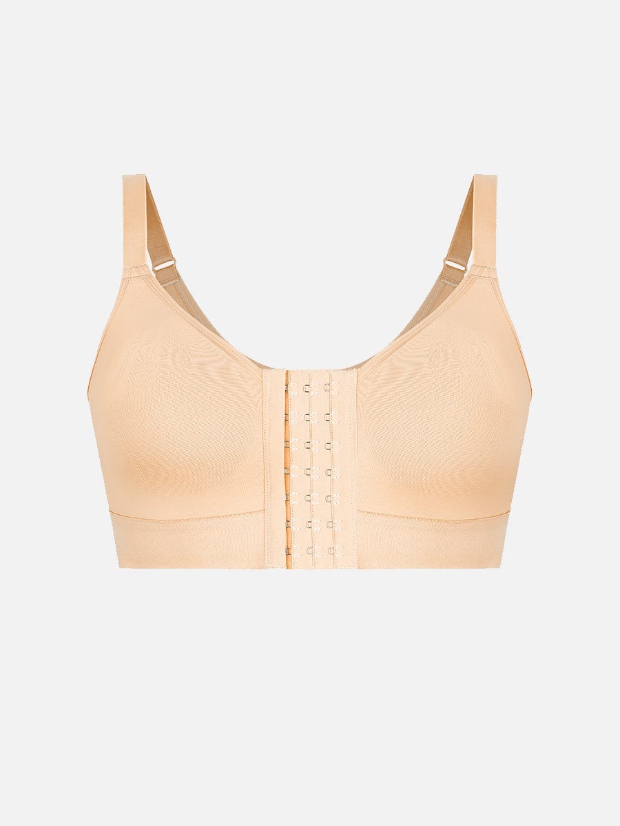 Post Surgery Full Coverage Compression Surgical Front Closure Mastectomy Bras