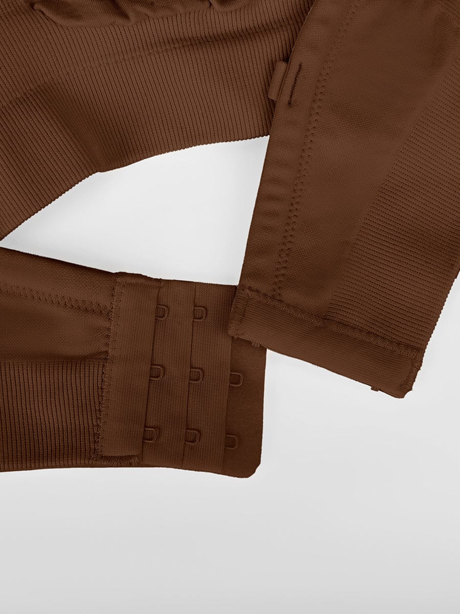 Seamless Strapless Wireless Breast Support Bra with Removable Cup Pad