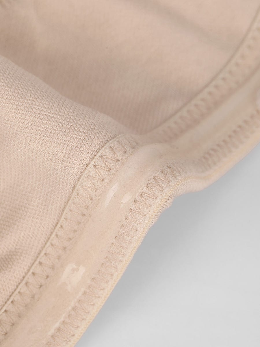 Seamless Strapless Wireless Breast Support Bra with Removable Cup Pad