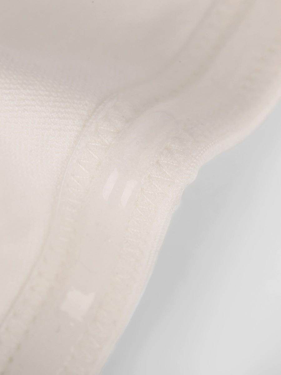 Seamless Strapless Wireless Breast Support Bra with Removable Cup Pad