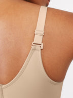 Skin Underwire Push-Up Sculpting Uplift Hide Back Fat Full Coverage Bra