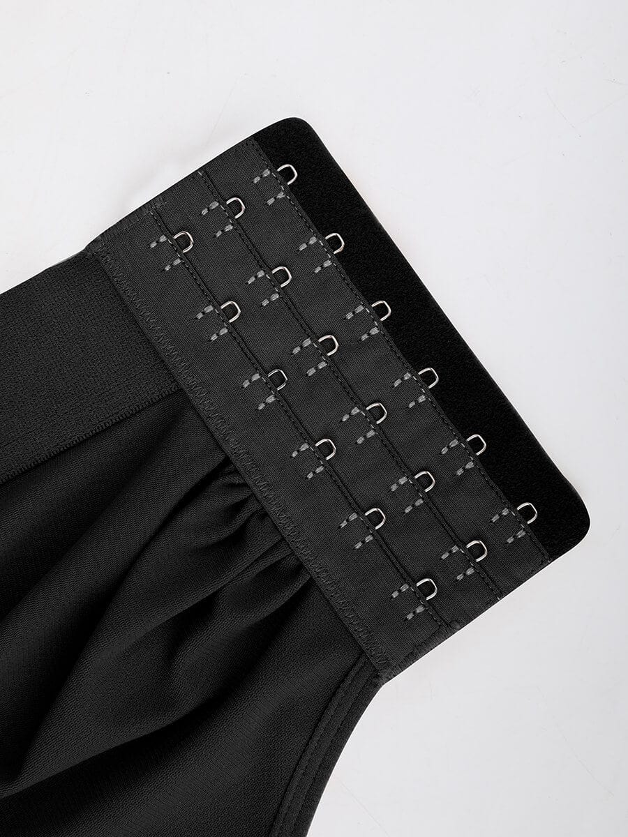 Adjustable Front Closure Post-Surgery Bra with Triple Hooks