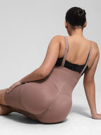 Body Shaper clips inside for post-operative wear and removable shoulder straps