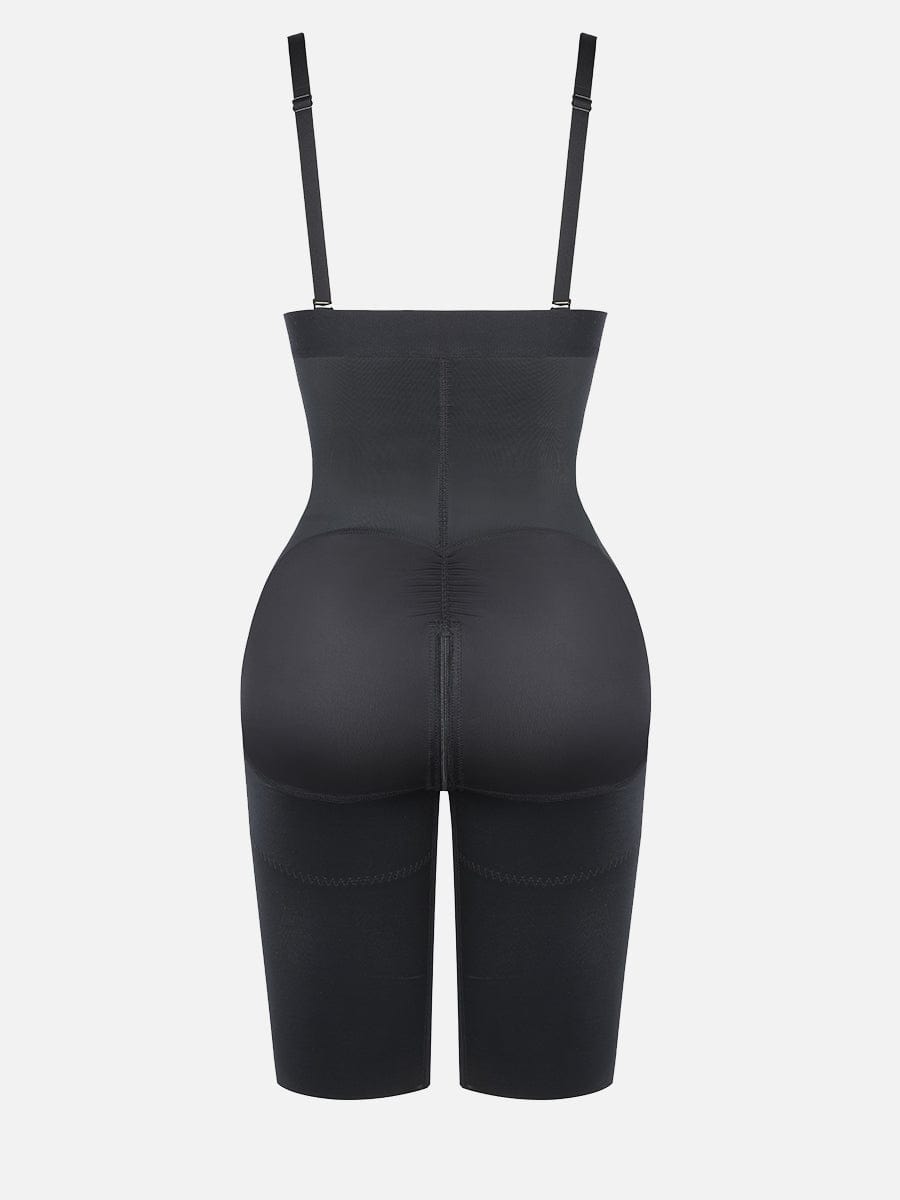 Body Shaper clips inside for post-operative wear and removable shoulder straps