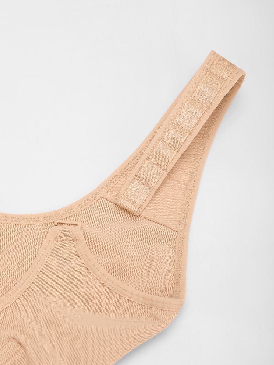 Post-Surgery U-Shaped Chest Support 7 Steel Bones Body Shapewear