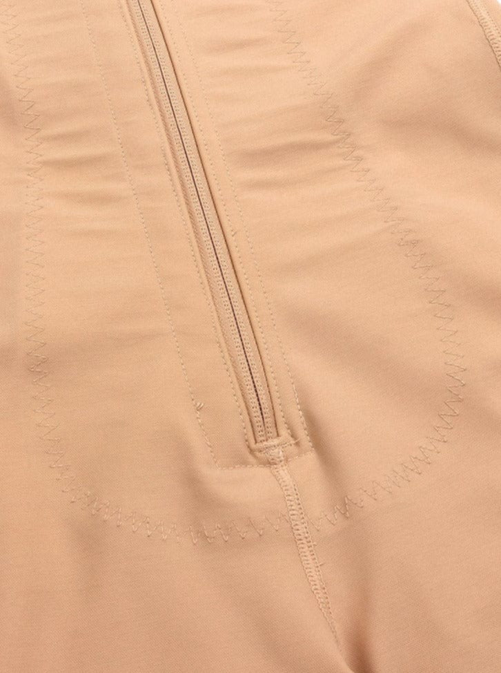 Good Quality Butt Lifter Abdominal Compression Zipper Curve Smoothing Full Body Shapewear