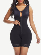 Good Quality Butt Lifter Abdominal Compression Zipper Curve Smoothing Full Body Shapewear