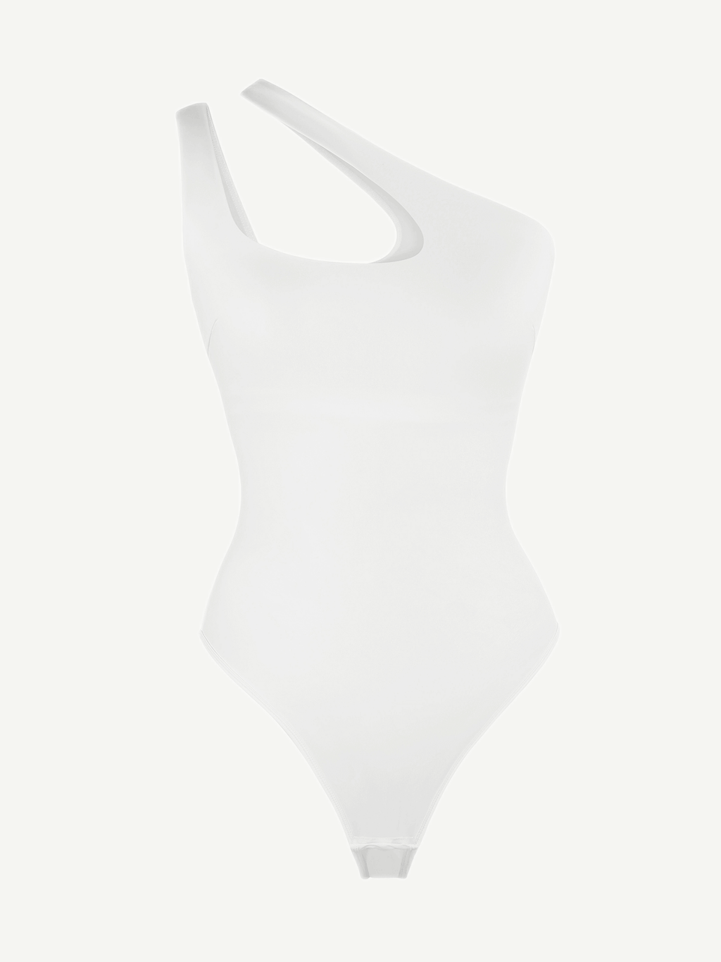 One-shoulder Cut Out Shapewear Bodysuit