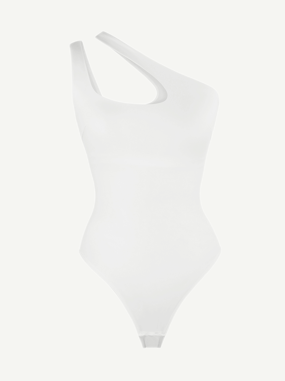One-shoulder Cut Out Shapewear Bodysuit
