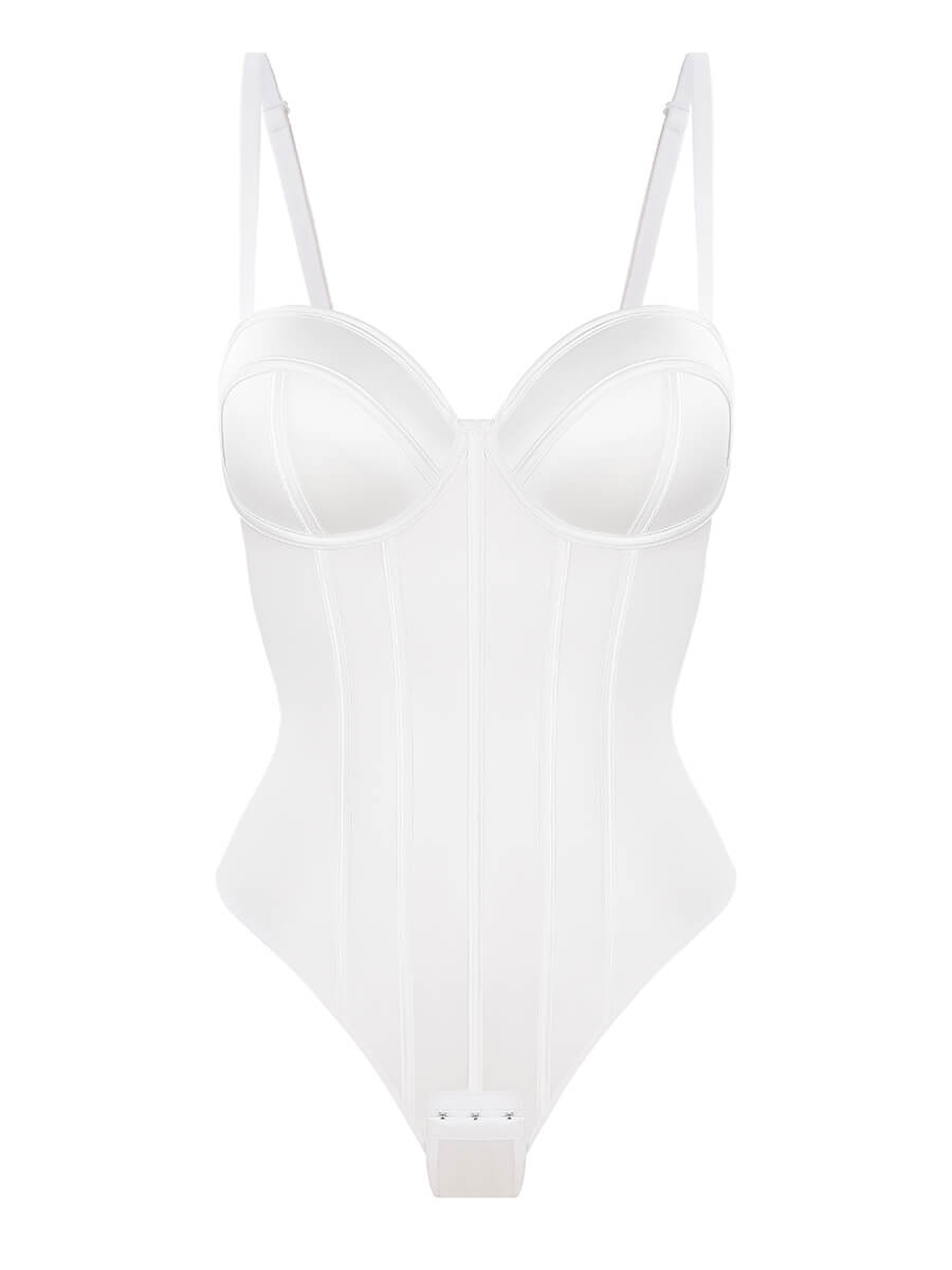Cupped Strapless Bra-free Bodysuit Shapewear