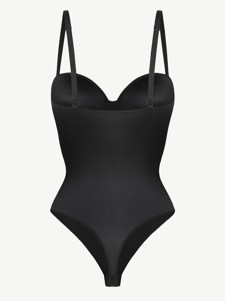 Cupped Strapless Bra-free Bodysuit Shapewear