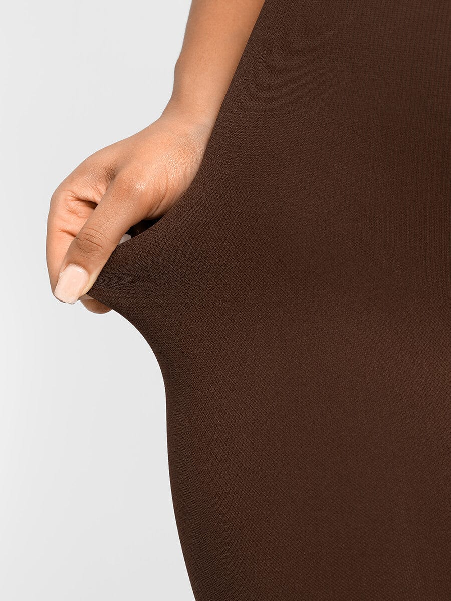 Seamless Square Neck U-Back Flared Jumpsuit