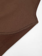 Seamless Square Neck U-Back Flared Jumpsuit