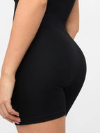 Seamless Square Neck One Piece Sport Romper