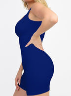 Seamless Square Neck One Piece Sport Romper