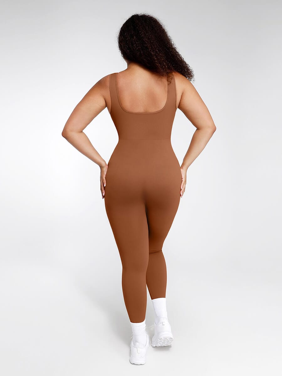 Seamless Eco-friendly🌿 Back Lifting Abdominal Supports Maternity Catsuit Jumpsuit