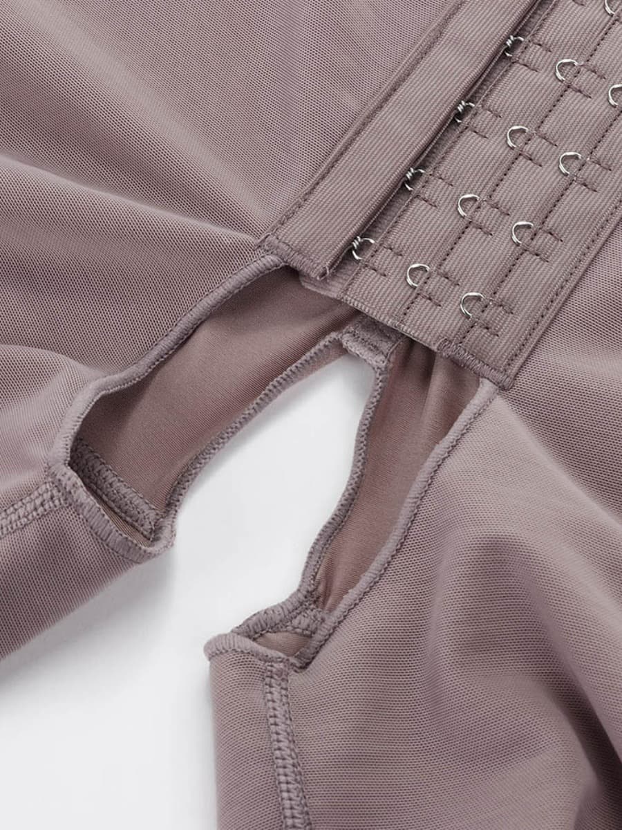 Ultimate Stretch Nude Hooks Crotchless Unpadded Big Size Shapewear