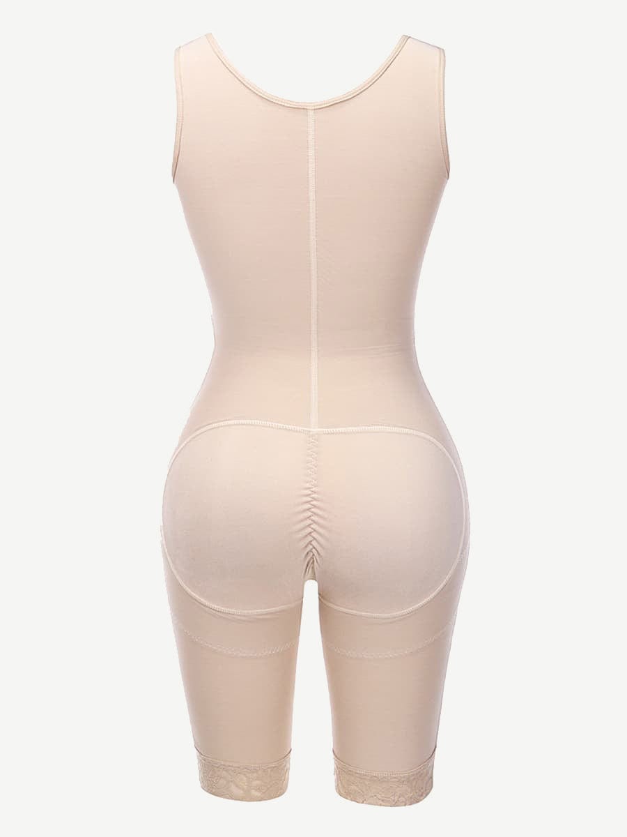 Ultimate Stretch Nude Hooks Crotchless Unpadded Big Size Shapewear