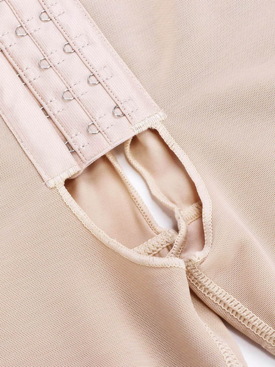 Ultimate Stretch Nude Hooks Crotchless Unpadded Big Size Shapewear