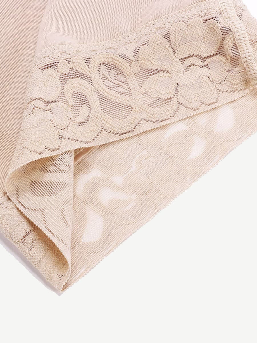 Ultimate Stretch Nude Hooks Crotchless Unpadded Big Size Shapewear