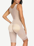 Ultimate Stretch Nude Hooks Crotchless Unpadded Big Size Shapewear