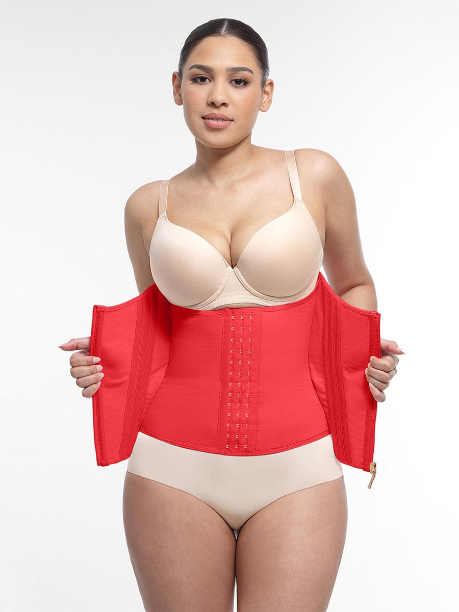 High Compression 15 Built-in Steel Bone Tummy Control Waist Trainer