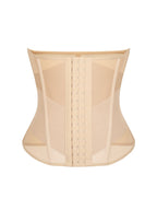 7 Steel Bones Waist and Abdomen Shaping Breathable Mesh Waist Trainer