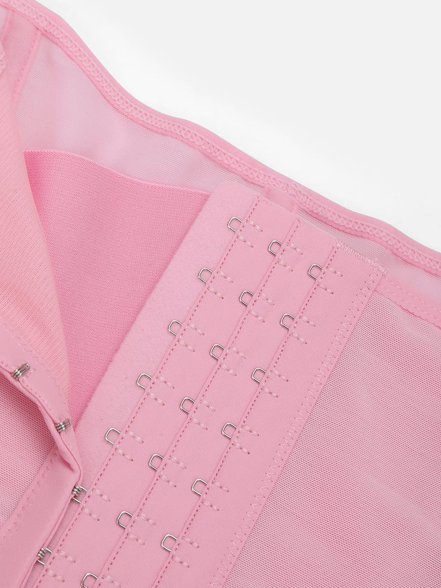 7 Steel Bones Waist and Abdomen Shaping Breathable Mesh Waist Trainer