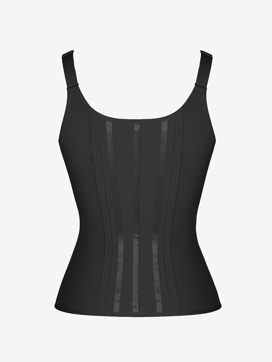 13 Built-in Steel Bone Girdle U-shaped Chest Support Waist Trainer Vest