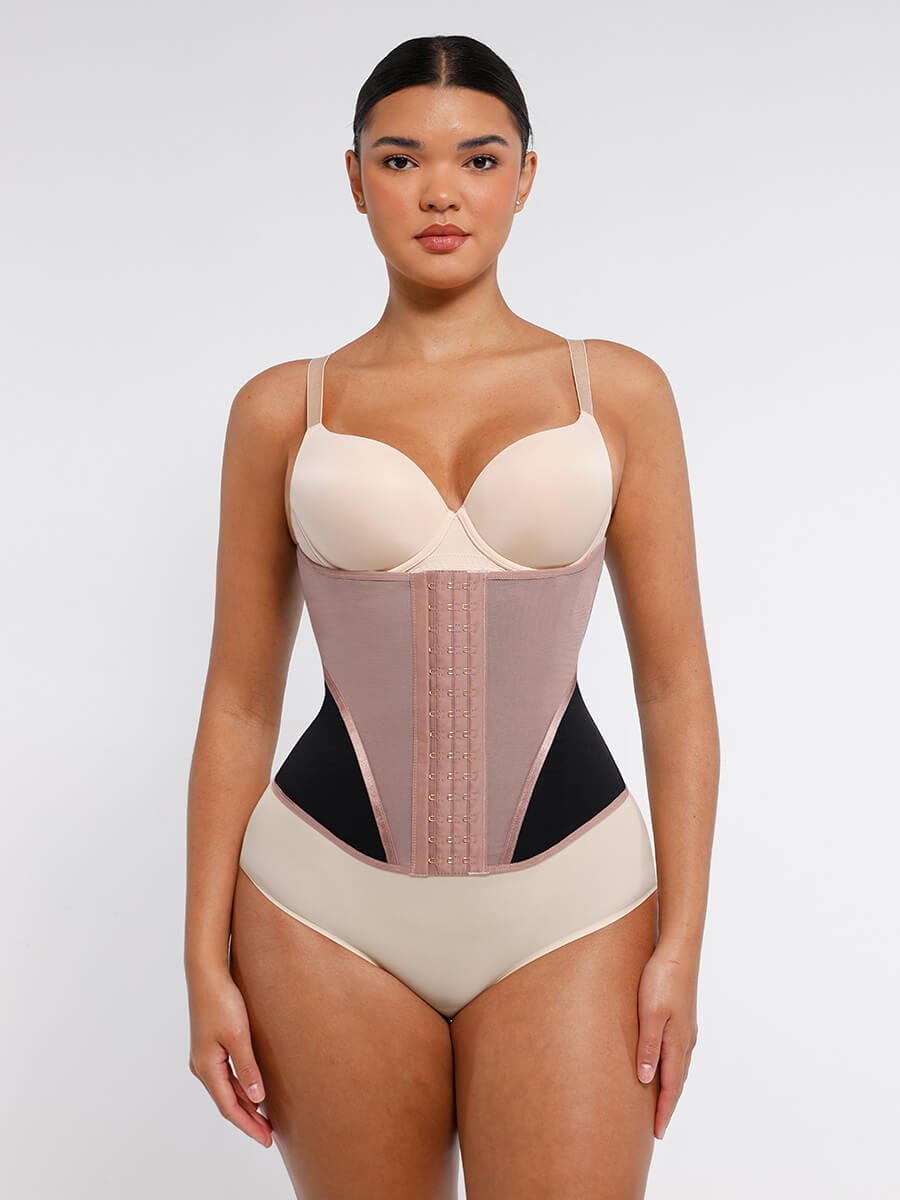 Mesh Shapewear Waist Cincher Lightweight Breathable