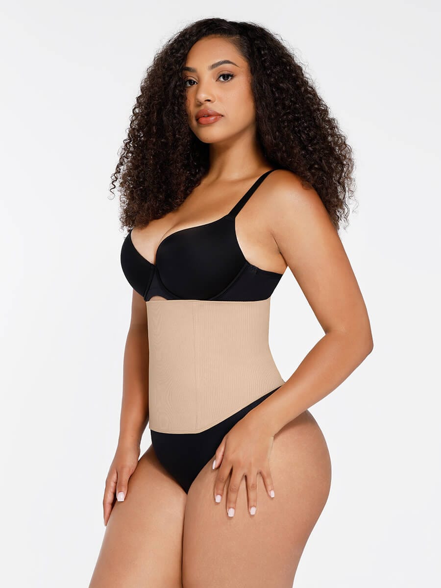Seamless 4 Steel Bones Tummy Control Waist Cincher