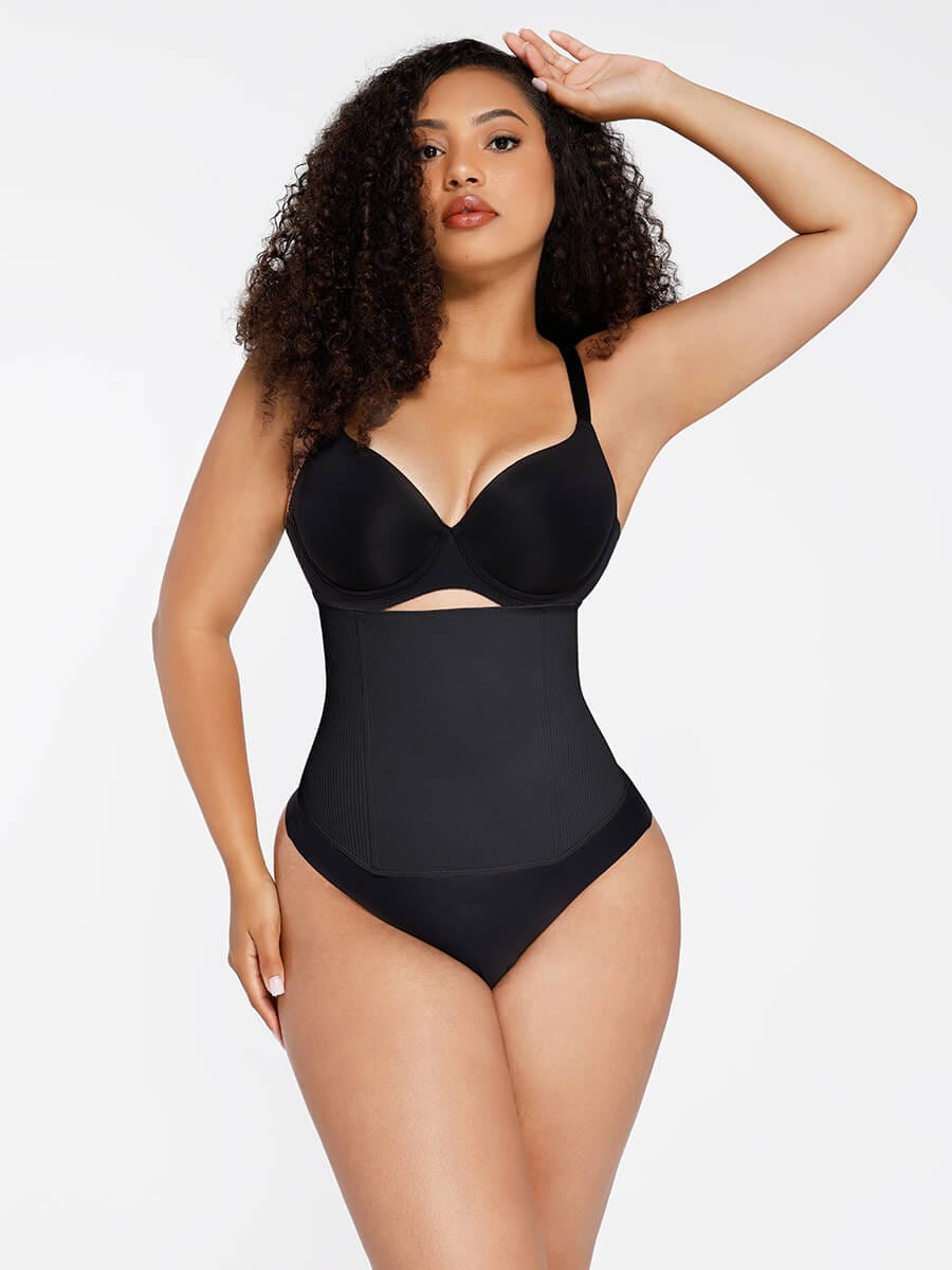 Seamless 4 Steel Bones Tummy Control Waist Cincher