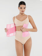 7 Steel Bones Waist and Abdomen Shaping Breathable Mesh Waist Trainer