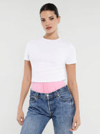 7 Steel Bones Waist and Abdomen Shaping Breathable Mesh Waist Trainer